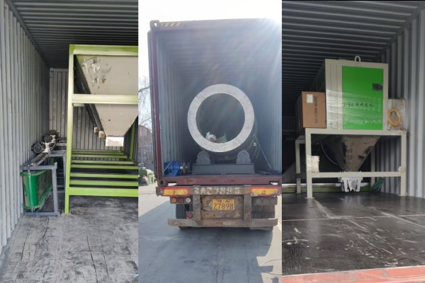 NPK granulation project machines delivery