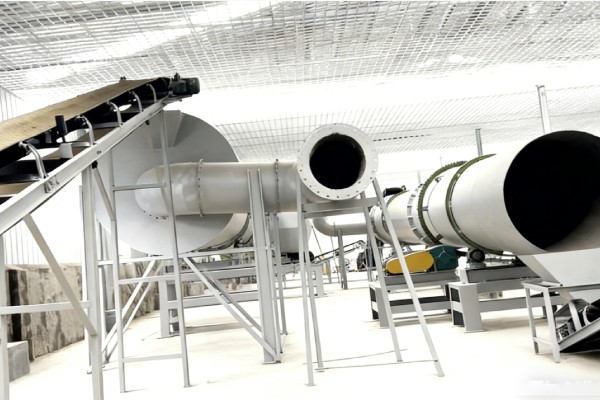 granulated NPK fertilizer drying and cooling