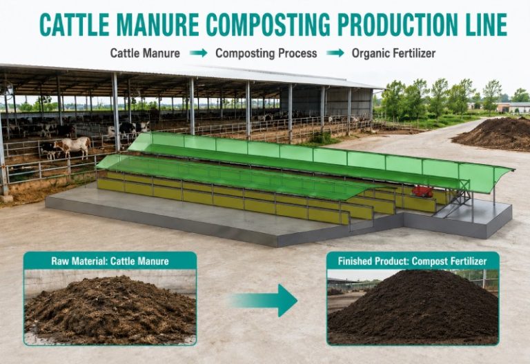 cow dung composting solution