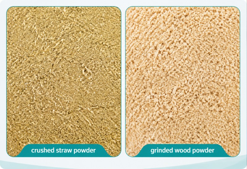crushing crop waste to produce organic fertilizer with richer nutrients