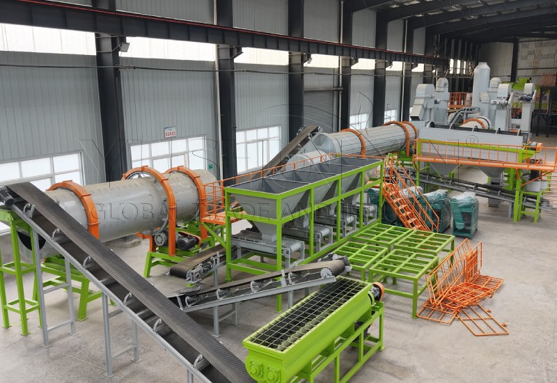 NPK pelletizing system showroom