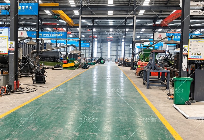 Taller de fabricación de equipos de fertilizantes YUSHUNXIN