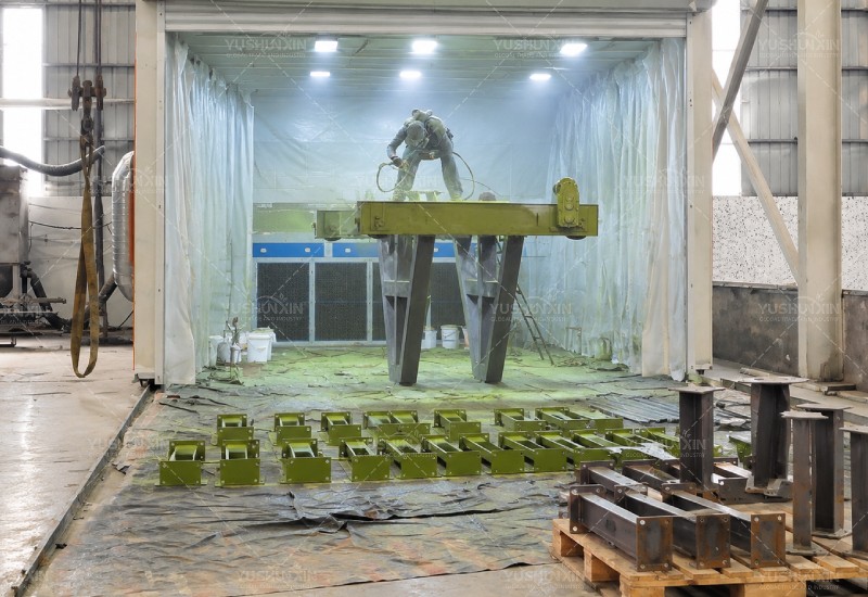 painting fertilizer machinery in YUSHUNXIN